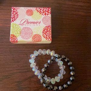 ❤️EUC Premier Designs Stretch Bracelets❤️